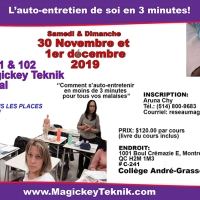 Cours 101 et 102 Magickey-Teknik-Montréal au Collège André-Grasset